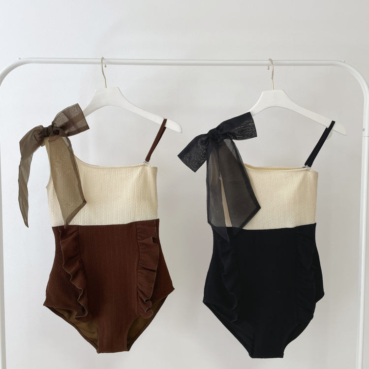 ワンショルダーリボン水着 | RiLi STORE ワンショルダーリボン水着 | RiLi STORE